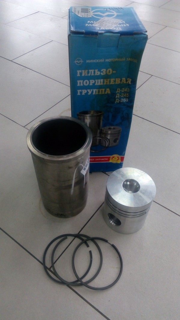 Комплект гильз-порш-кол Д-240"ММЗ"(3кол.)пал.D=38 — 1