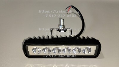 Фара противотуманная плоская (диодная) 18 W