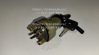 Замок зажигания 1202.3704-02 с двумя ключами (МТЗ-1221)