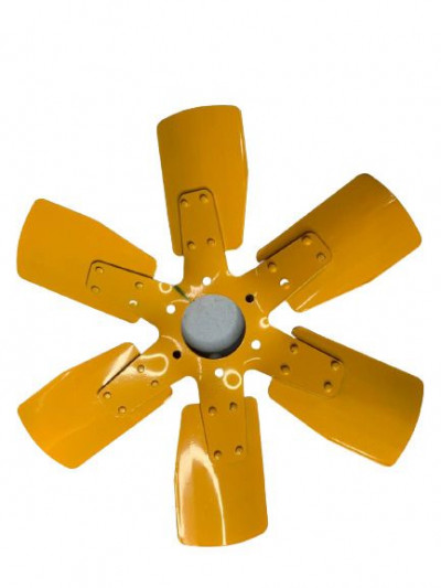 Вентилятор 6 лопаст. (металл) обратного хода