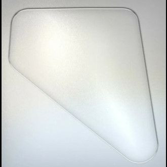 Стекло МТЗ-80,82 двери нижнее (530*391)