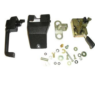 Замок двери правой в сб. с ключем (аналог)